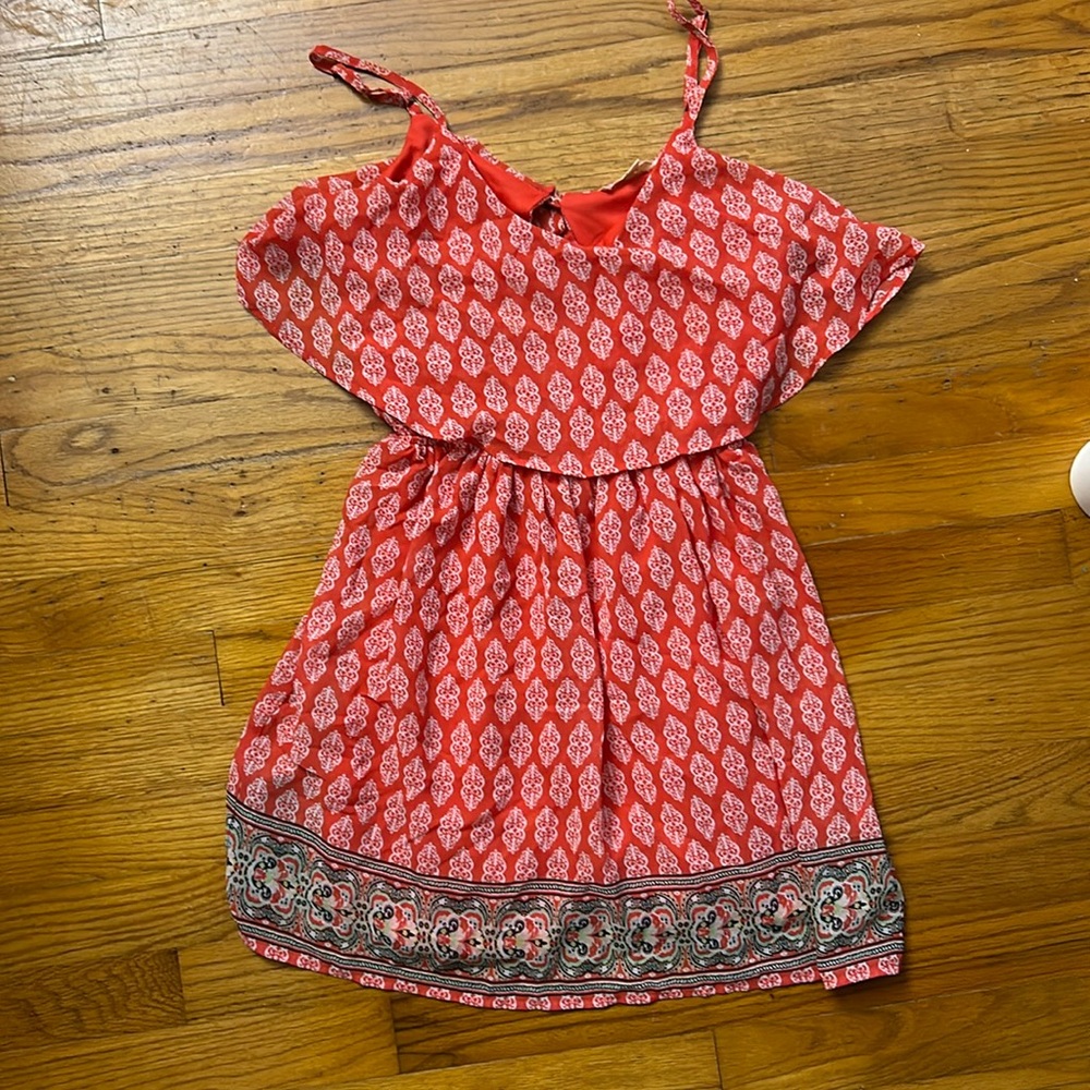 Patterned sun dress